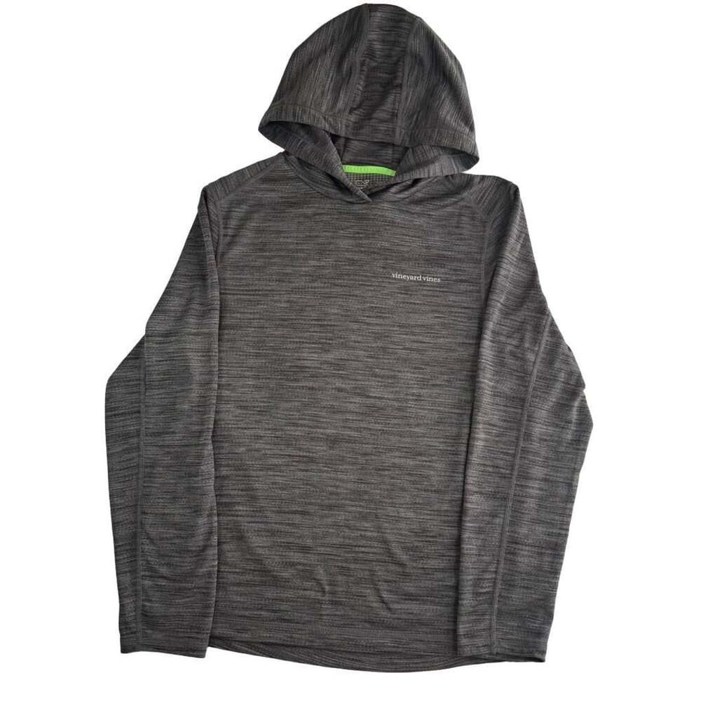 Vineyard Vines Performance Hoodie Size mens M Gray